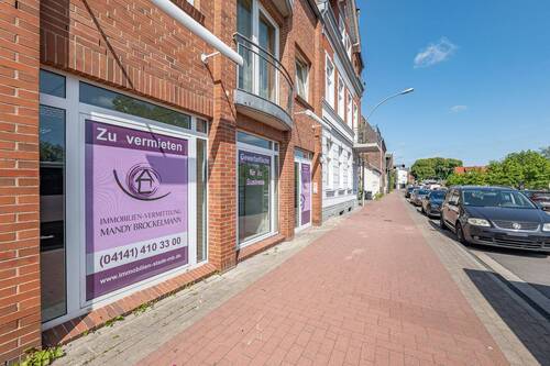 Vorderansicht - 4 Zimmer Gewerbeobjekt (Büro, Produktion, Verkauf) zur Miete in Stade