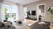 Wohn- u. Einrichtungsbeispiel - 1 Zimmer Etagenwohnung in München