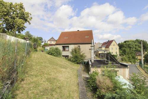Garten Ansicht 04 - 7 Zimmer Einfamilienhaus in Striegistal