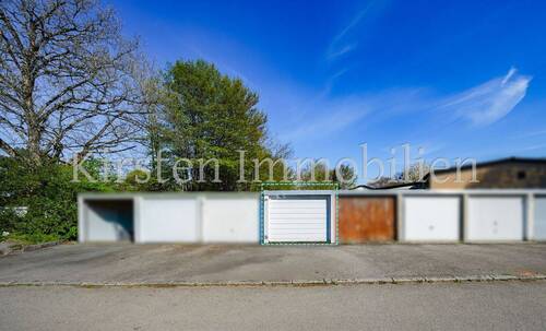 Garage mit Markierung - 