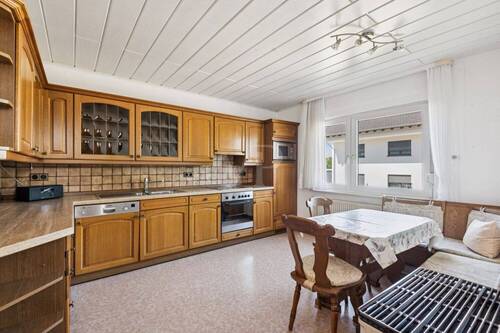Landhausküche mit Geräten - 6 Zimmer Einfamilienhaus in Alzey / Dautenheim