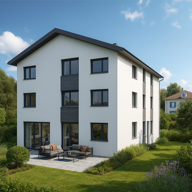 Ansicht - Bahrenfeld Lurup ! Großes KfW55 Stadthaus mit 6 Zimmern und Wärmepumpe in Bestlage