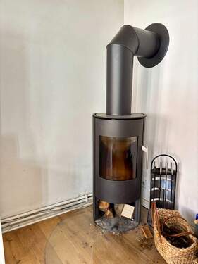 Ofen im Wohnzimmer - 1. OG - 