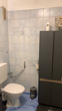 Fliesen Bad Wand_hellblau_leicht bemustert_dunkelgrauer Schrank.jpg - 