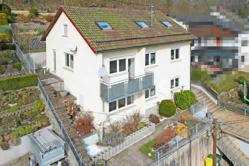 Luftbild - Mehrfamilienhaus, Wohnhaus mit 200,00 m² in Wilhelmsthal zum Kaufen