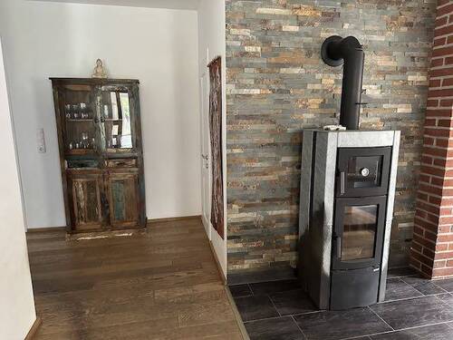 Wohnraum mit Kaminofen - 