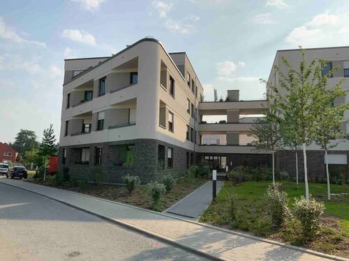 Außenansicht - Moderne, helle 3-Zimmer-Wohnung mit großzügiger Loggia