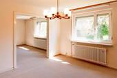 Das Wohn- und Esszimmer - Klassische DHH mit Altbaucharme in bester Lage Bad Säckingens