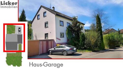 Haus-Garage - 7 Zimmer Doppelhaushälfte zum Kaufen in Murrhardt