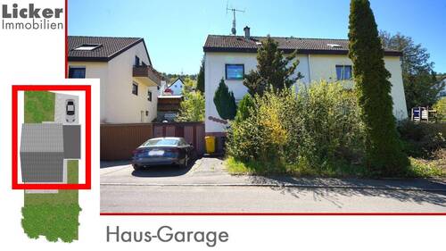 Haus-Garage - 7 Zimmer Doppelhaushälfte in Murrhardt