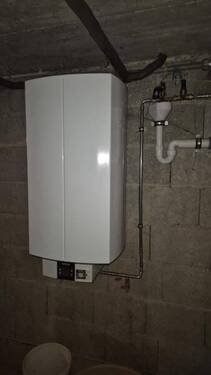WW-Boiler im Keller - 