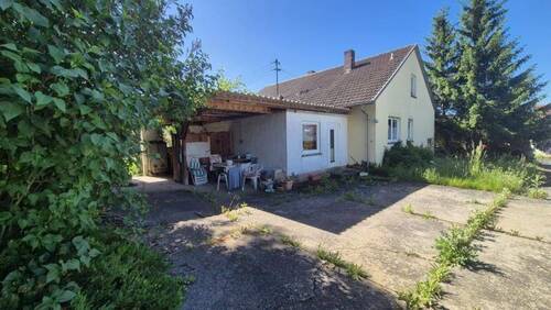 Giebel Anbau von hinten - 