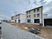 Gartenseite WEG 1 - 3 Zimmer Doppelhaushälfte in Biblis