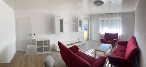 Wohnzimmer - Exklusive Eigentumswohnung mit Panoramablick über Simmern