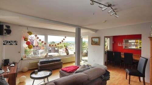 Wohn-Essbereich Gartengeschosswohnung - 3 Zimmer Etagenwohnung zum Kaufen in Salem
