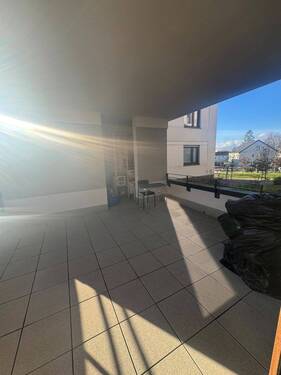 überdachte Loggia - 3 Zimmer Etagenwohnung in Mannheim