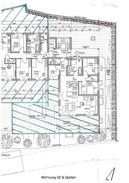Wohnung 02 mit Garten.jpg - 4 Zimmer Etagenwohnung in Wangen im Allgäu