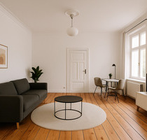 Berlin-Mitte: Helle 2-Zimmer-Altbauwohnung mit separater Küche, Tageslichtbad & durchdachtem Grundriss in zentraler Wohnlage