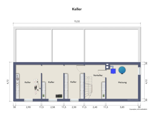 Keller mit viel Platz - 