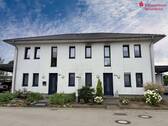 Außenansicht - Moderne Doppelhaushälfte oder das gesamte Doppelhaus in Fürstenau
