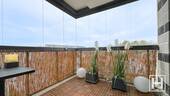 Verglaster Balkon - 