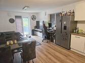 Wohnen-Küche - 3 Zimmer Etagenwohnung zur Miete in Aufhausen