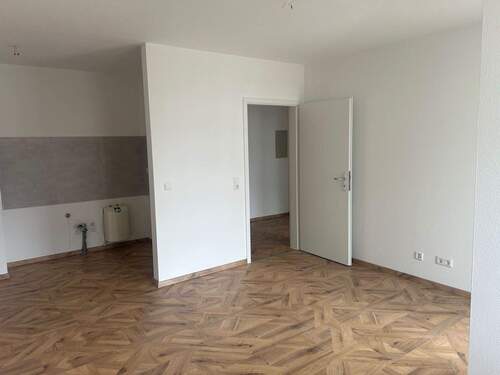 Wohnzimmer mit Küche - 