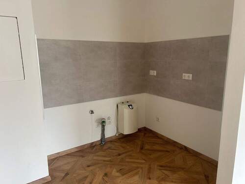 Wohnzimmer mit Küche - 