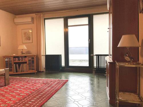 Sicht vom Wohnzimmer auf die... - 