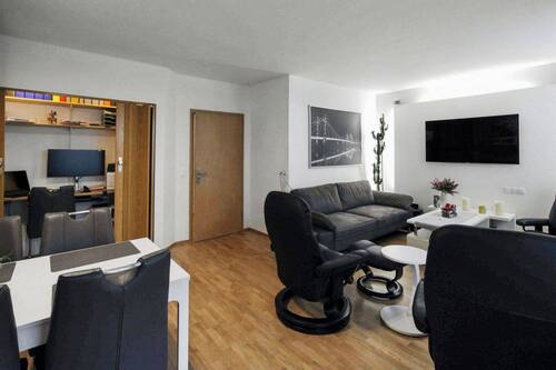 Wohnzimmer (1) - Etagenwohnung mit 62,30 m&sup2; in Leipzig zum Kaufen