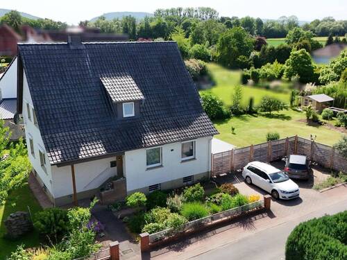 Luftaufnahme - 6 Zimmer Mehrfamilienhaus, Wohnhaus in Minden