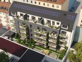 Südansicht 1 - 3 Zimmer Etagenwohnung in Nürnberg