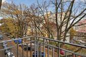 Blick von dem Balkon - 