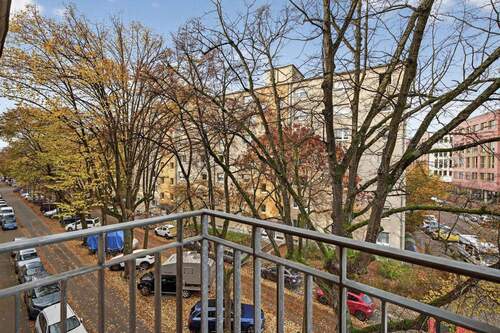 Blick von dem Balkon - 