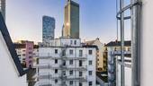 Balkon Aussicht (1 von 1) - 3 Zimmer Etagenwohnung zum Kaufen in Frankfurt am Main / Gutleutviertel