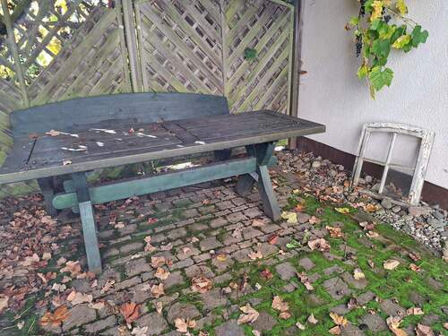 Freisitz unter wildem Wein ;) - 