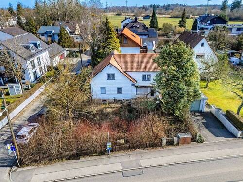 Luftansicht - Grundstück in München