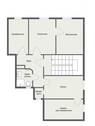 Exposégrundriss (nicht maßstäblich) - 4 Zimmer Etagenwohnung zur Miete in Bielefeld / Innenstadt - Ost