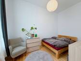 Schlafzimmer - Etagenwohnung mit 77,00 m&sup2; in Bielefeld / Innenstadt - Ost zur Miete