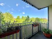 Balkon rechts - 3 Zimmer Etagenwohnung in Bielefeld / Innenstadt