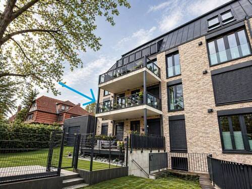 Attraktive Balkonbereiche mit Blick ins Grüne - 4 Zimmer Etagenwohnung in Hannover