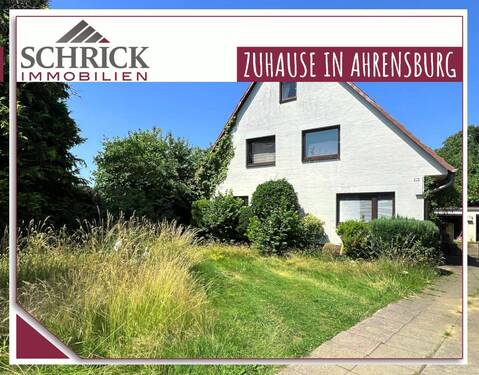 SCHRICK IMMOBILIEN: Ahrensburg - Attraktive Lage mit vielen Möglichkeiten - ruhig, grün und zentral zum Neubau oder Modernisierung!