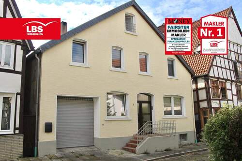 Hausansicht - Wohnhaus mit viel Charme und Charakter mitten in Bad Salzuflen