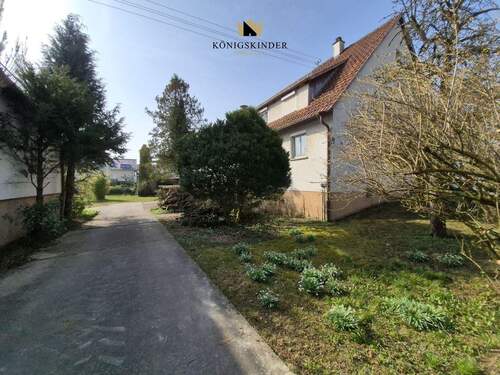 Grundstück von hinten - Grundstück in Rutesheim