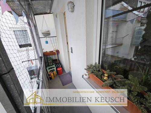 Balkon in den Innenhof - 