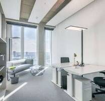 Wunderschön eingerichtete Büroräume für 3 Personen in Spaces Tower One - Frankfurt am Main Gallus