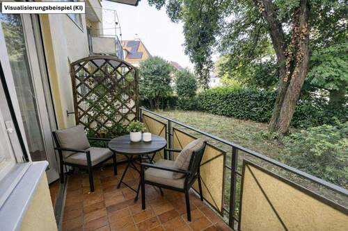 KI Visualisierung Balkon II - 