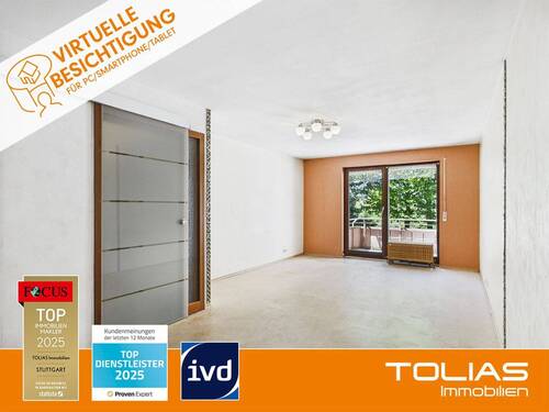 Titelbild - Investionschance: Helle Wohnung mit funktionalem Grundriss und Modernisierungspotenzial!