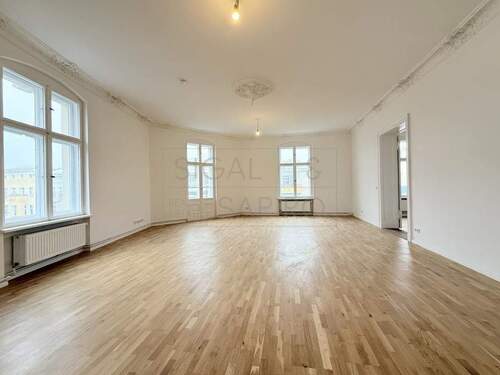 Wohnzimmer - 4 Zimmer Etagenwohnung zur Miete in Berlin