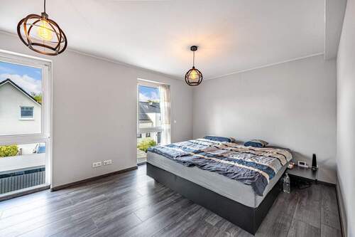 Schlafzimmer Obergeschoss - 4 Zimmer Doppelhaushälfte in Gevelsberg